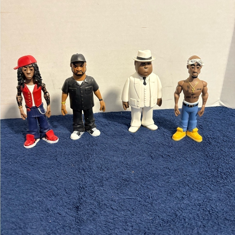 2021 Funko 5” Figures Lil Wayne, Ice Cube, Tupac Shakur, & The Notorious B.I.G.
